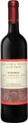 Вино красное полусладкое «Vardarska Dolina Selection Kadarka» 2021 г.