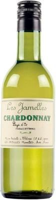Вино белое сухое «Les Jamelles Chardonnay, 0.25 л» 2021 г.