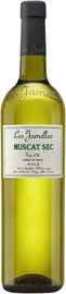 Вино белое сухое «Les Jamelles Muscat Sec» 2021 г.