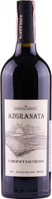 Вино красное полусухое «Az-Granata Cabernet Sauvignon»