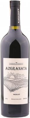Вино красное полусладкое «Az-Granata Merlot»