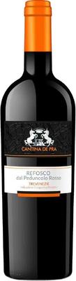 Вино красное сухое «Cantina de Pra Refosco dal Peduncolo Rosso»