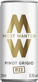 Игристое вино белое полусухое «Most Wanted Pinot Grigio Fizz» в жестяной банке