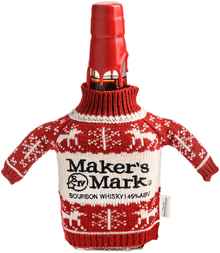 Виски американский «Maker's Mark» в вязаном сливе (рукаве)