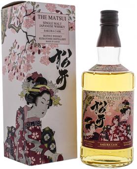 Виски японский «The Matsui Sakura Cask» в подарочной упаковке