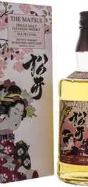 Виски японский «The Matsui Sakura Cask» в подарочной упаковке