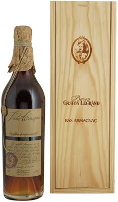 Арманьяк «Baron G. Legrand 1928 Bas Armagnac» в деревянной подарочной упаковке