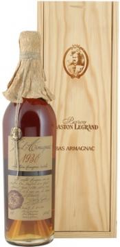 Арманьяк «Baron G. Legrand 1930 Bas Armagnac» в деревянной подарочной упаковке