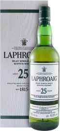 Виски шотландский «Laphroaig 25 years old» в подарочной упаковке