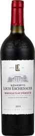 Вино красное сухое «Louis Eschenauer Bordeaux Superieur Reserve» 2019 г.