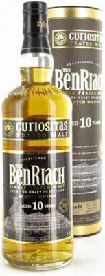 Виски шотландский «Benriach 10 years Curiositas» в тубе