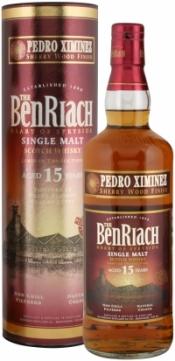 Виски шотландский «Benriach 15 years Pedro Ximinez» в тубе