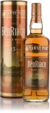 Виски шотландский «Benriach 15 years Tawny Port» в тубе