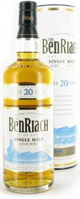 Виски шотландский «Benriach 20 years» в тубе