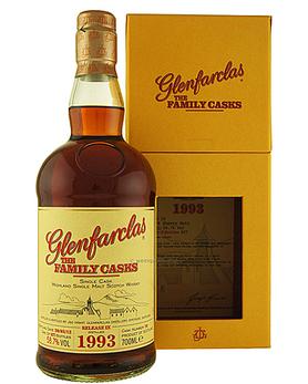 Виски шотландский «Glenfarclas 1993 Family Casks» в подарочной упаковке