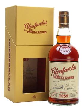 Виски шотландский «Glenfarclas 1989 Family Casks» в подарочной упаковке
