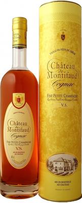 Коньяк французский «Chateau de Montifaud V.S. Fine Petite Champagne» в тубе