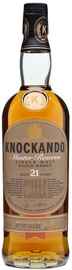 Виски шотландский «Knockando Master Reserve 21 Years» 21 год выдержки, в деревянной упаковке