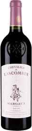 Вино красное сухое «Chevalier de Lascombes Margaux» 2016 г.
