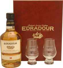 Виски «Edradour 10 Years Old» в подарочной коробке