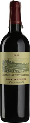 Вино красное сухое «Chateau Laffitte Carcasset» 2016 г.