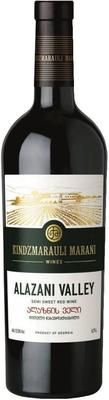 Вино красное полусладкое «Kindzmarauli Marani Alazani Valley» 2020 г.