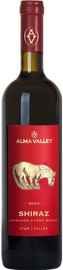 Вино красное сухое «Alma Valley Shiraz» 2020 г.
