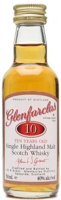 Виски шотландский «Glenfarclas 10 years, 0.05 л»