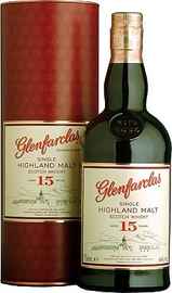 Виски шотландский «Glenfarclas 15 years, 0.7 л» в тубе