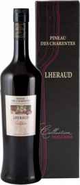 Вино крепленое сладкое «Lheraud Pineau des Charentes Collection Perle Rose» в подарочной упаковке