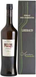 Вино крепленое сладкое «Lheraud Pineau des Charentes Signature Ugni Blanc» в подарочной упаковке