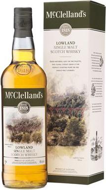 Виски «McClelland's Lowland» в коробке
