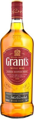 Виски шотландский «Grant's Triple Wood 3 Years Old, 1 л»