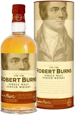 Виски шотландский «Robert Burns Single Malt» в тубе