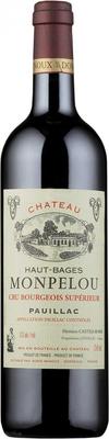 Вино красное сухое «Chateau Haut-Bages Monpelou, 1.5 л» 2013 г.