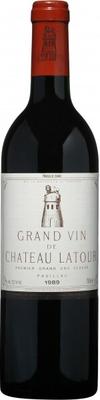 Вино красное сухое «Chateau Latour Pauillac 1-er Grand Cru» 1989 г.