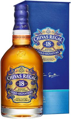Виски шотландский «Chivas Regal 18 Years Old» в подарочной упаковке