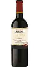 Вино красное полусладкое «Саперави»