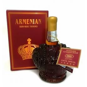 Коньяк армянский «Корона 5-летний» в подарочной упаковке