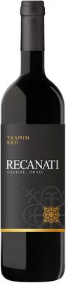 Вино красное сухое «Recanati Yasmin Red» 2021 г.