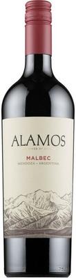 Вино красное сухое «Alamos Malbec, 0.75 л» 2021 г.