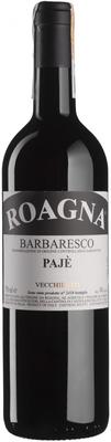 Вино красное сухое «Roagna Barbaresco Paje Vecchie Viti, 0.75 л» 2016 г.