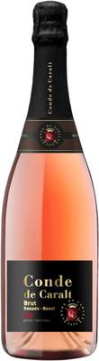 Вино игристое розовое брют «Conde de Caralt Cava Brut Rosado»