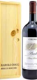 Вино красное сухое «Ceretto Barolo Bricco Rocche» 2016 г., в деревянной коробке