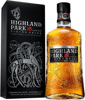 Виски шотландский «Highland Park Viking Pride 18 Year Old» в подарочной упаковке