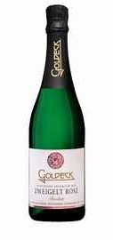 Вино игристое розовое сухое «Goldeck Zweigelt Rose Trocken»