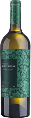Вино белое сухое «Винодельня Ведерниковъ Пухляковский»