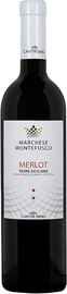 Вино красное сухое «Marchese Montefusco Merlot» 2021 г.