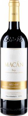 Вино красное сухое «Macan» 2016 г.