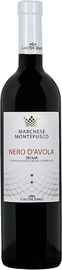 Вино красное сухое «Marchese Montefusco Nero d'Avola» 2021 г.